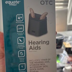 Equate OTC Hearing Aids with Accessories